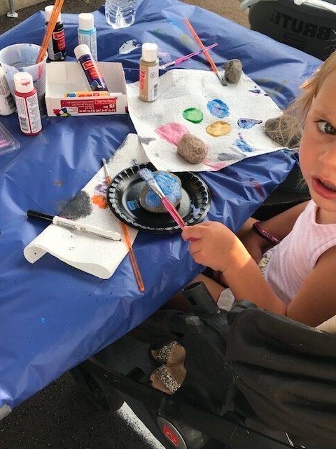 儿童绘画在Tailgate庆典-贝博体彩-佛罗伦萨，肯塔基州